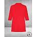 Plus Basics Blazer Roll-Up Red